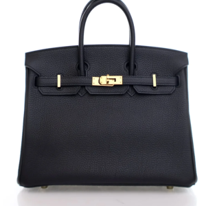Hermes Black Togo Birkin 25 1